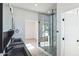 Spa-like bathroom with double sinks, large shower, and separate tub at 24825 W Western Star Blvd, Buckeye, AZ 85326