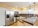 Updated kitchen with stainless steel appliances and wood countertop at 1717 E Union Hills Dr # 1033, Phoenix, AZ 85024