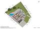 3D floor plan of a 2895 sqft home with pool and 3 bedrooms at 942 N Miramar --, Mesa, AZ 85213