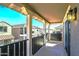 Private balcony overlooking the community at 1089 S Annie Ln, Gilbert, AZ 85296