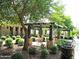 Relaxing community gazebo with seating area and landscaping at 1089 S Annie Ln, Gilbert, AZ 85296