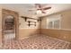 Dining room with brick accent wall and tile floor at 11211 N 37Th Dr, Phoenix, AZ 85029