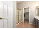 Bathroom with shower and access to the closet at 19522 N 84Th Ave, Peoria, AZ 85382