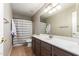 Bathroom with shower/tub combo and vanity at 19522 N 84Th Ave, Peoria, AZ 85382