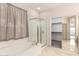 Relaxing bathroom featuring a large soaking tub and a walk-in shower at 5353 W Mercury Pl, Chandler, AZ 85226