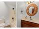 Clean bathroom with a tub, shower, and vanity at 1060 S Kellis Rd, Wickenburg, AZ 85390