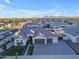 Aerial view of house and neighborhood at 21559 E Russet Rd, Queen Creek, AZ 85142