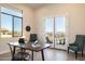 Home office with mountain views and access to a patio at 10835 N Cherry Hills Ct, Fountain Hills, AZ 85268