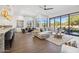 Open living space with hardwood floors and sliding doors at 10835 N Cherry Hills Ct, Fountain Hills, AZ 85268