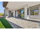 Covered patio with sliding glass doors and brick pavers at 10835 N Cherry Hills Ct, Fountain Hills, AZ 85268
