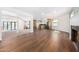 Spacious living area with kitchen and fireplace views at 1345 W Edgemont Ave, Phoenix, AZ 85007