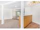 Bright living room features a fireplace and stylish mid-century modern design at 1345 W Edgemont Ave, Phoenix, AZ 85007