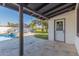 Covered patio overlooking the refreshing pool area at 1345 W Edgemont Ave, Phoenix, AZ 85007