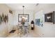 Charming breakfast nook with a glass table and modern chairs at 19330 N Hunters Run, Surprise, AZ 85387