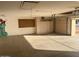 Spacious garage with built-in cabinets at 9190 W Wenden Dr, Arizona City, AZ 85123