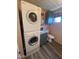 Stackable washer and dryer in a convenient bathroom at 2176 S Cherokee Ave, Apache Junction, AZ 85119