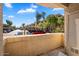 Private balcony overlooking the parking lot at 6900 E Princess Dr # 1219, Phoenix, AZ 85054