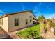 Backyard with grassy lawn and arbor at 21836 W Hopi St, Buckeye, AZ 85326