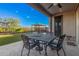 Patio with table, chairs, and gazebo at 28965 N 120Th Dr, Peoria, AZ 85383