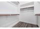 Large walk-in closet with double hanging rods at 28965 N 120Th Dr, Peoria, AZ 85383