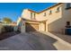 Two-car garage with additional storage space at 4510 N Pierce Ct, Buckeye, AZ 85396