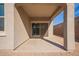 Covered patio extending from the house at 1241 E Paul Dr, Casa Grande, AZ 85122
