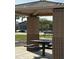 Community picnic area with covered tables and benches at 1241 E Paul Dr, Casa Grande, AZ 85122
