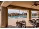 Community pool with shaded seating area at 2504 S Betty St, Gilbert, AZ 85295