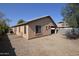 Landscaped backyard with gravel and a view of the house at 6709 W Luke Ave, Glendale, AZ 85303