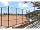 Community baseball field with bleachers and chain link fence at 8391 W Mantle Way, Florence, AZ 85132