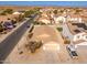 Aerial view of single story house and neighborhood at 12062 W Salter Dr, Sun City, AZ 85373