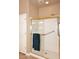 Shower stall with glass doors and grab bar at 23307 N 71St Dr, Glendale, AZ 85310