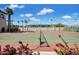 Well-maintained tennis courts with surrounding landscaping at 6701 N Scottsdale Rd # 24, Scottsdale, AZ 85250