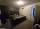 Bright bedroom with king-size bed and decorative lighting at 821 W Kachina Trl, Phoenix, AZ 85040