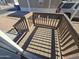 Wooden deck with railing and steps leading to the home's entrance at 821 W Kachina Trl, Phoenix, AZ 85040