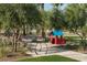 Community playground with play structure, benches, and bike racks at 26107 N 23Rd Ave, Phoenix, AZ 85085