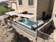Private backyard oasis featuring a refreshing swimming pool at 333 E Redwood Ln, Phoenix, AZ 85048