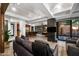 Open living space with contemporary furnishings and large windows at 7151 E Rancho Vista Dr # 1001, Scottsdale, AZ 85251