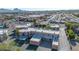 Aerial view showing the complex, pool, parking and surrounding area at 16616 E Palisades Blvd # 102, Fountain Hills, AZ 85268