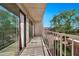 Private balcony with access from living area at 16616 E Palisades Blvd # 102, Fountain Hills, AZ 85268