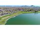 Aerial view of lake, park, and mountain range at 16616 E Palisades Blvd # 102, Fountain Hills, AZ 85268