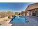 Relaxing pool area with a large, inviting pool and plenty of patio space at 18088 W Narramore Rd, Goodyear, AZ 85338
