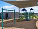 playground with swings and climbing structures at 2619 E Santa Ynez Dr, Casa Grande, AZ 85194