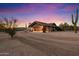 View of home's back exterior, showcasing desert landscape at 34642 N 52Nd St, Cave Creek, AZ 85331