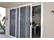 Sliding glass door leads to backyard patio at 14820 W Adeline Way, Surprise, AZ 85379