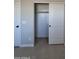 Small reach-in closet with single rod and shelf at 15494 S Kline Pl, Arizona City, AZ 85123