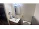 Clean bathroom with vanity and toilet at 3818 W Rose Ln, Phoenix, AZ 85019