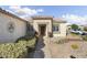 Front entry with walkway, landscaping, and decorative accents at 20028 N Coronado Ridge Dr, Surprise, AZ 85387