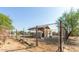 Animal enclosure with chain link fence at 20165 W Moccasin Trl, Buckeye, AZ 85326