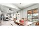 Kitchen dining area with view of the pool at 20165 W Moccasin Trl, Buckeye, AZ 85326